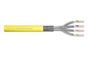 installation cable - Cat 7a - S/FTP - AWG 23/1 simplex - 500m - Yellow