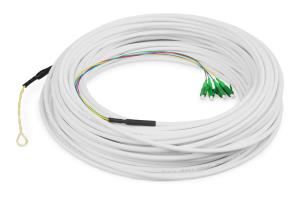 FTTH Drop Cable - Singlemode 4 Fiber LC/APC G.657.A2 50m