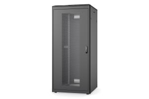 36U network cabinet - Unique 1787x800x800mm perforated front door Black
