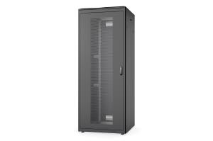 42U network cabinet - Unique 2053x800x800mm perforated front door Black