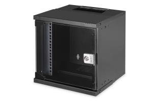 10IN 6U wall mounting cabinet - SOHO PRO 325 x 315 x 300mm black