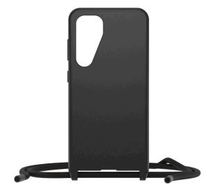 Galaxy S24+ - Case with Strap React Series Necklace - Black - ProPack
