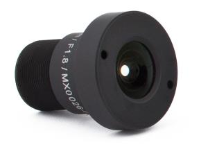 Wide Lens B061 - Focal Length: 6.1 Mm -f/1.8 - (horizontal X Vertical With 6mpsensor): 60 X 45