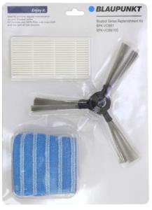 XSMART Replenishment Kit TWO 1x HEPA filter  2x Side Brush  1x Mopping cloth