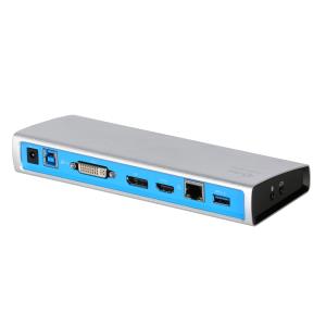 Metal Docking Station USB 3.0 1xDVI-I 1x Hdmi Or Dp