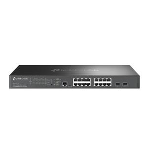 Switch Omada Sg3218xp-m2 16-port 2.5g And 2-port 10ge Sfp+ L2+ Managed With 8-port Poe+