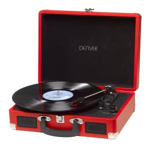 Turntable Vpl-120 USB With Pc Recording Red