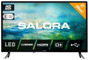 LED TV 32in HD WITH DVB-S2 / T / T2 / C AND USB MEDIA PLAYER