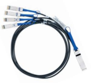 Passive Copper Hybrid Cable -  Ethernet  - Qsfp - 4xsfp+ - 1m