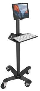 Cling Rise Freedom Universal Tablet Floor Stand - Black