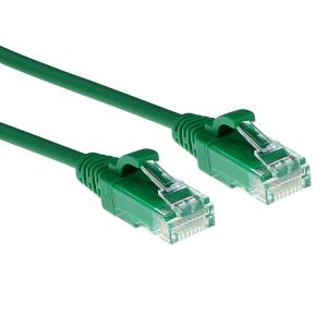 Slimline Patch Cable - CAT6 - U/UTP - 3m - Green