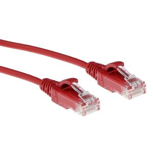 Slimline Patch Cable - CAT6 - U/UTP - 3m - Red