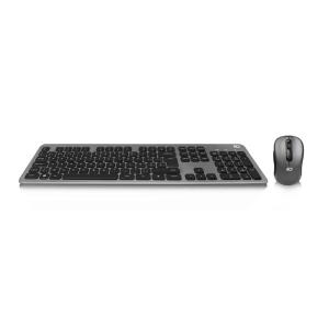 Wireless Keyboard And Mouse Set USB-C/USB-A Combi Eceiver Azerty Belgian