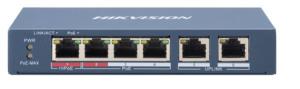 4 Port Fast Ethernet Unmanaged Poe Switch