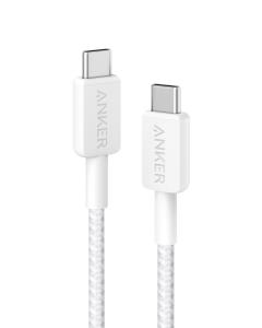 322 USB-c To USB-c Cable Nylon 0.9m 60wwhite