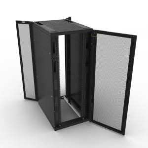 Server Cabinet W800 D1200 47u Airflow Combi Lock Fd S80 Percent Rd D80 Percent Black