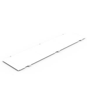 Roof Divider Panels - Top Cover - 600mm X 200mm - White 10 Pieces