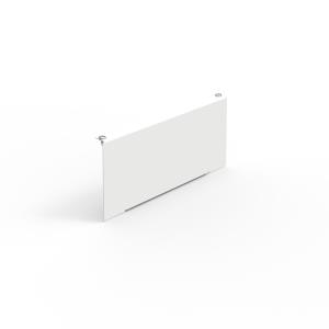 Roof Divider Panels - End Cover - 600mm X 100mm - White