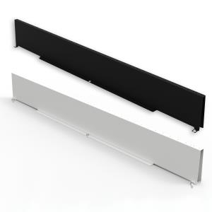 Roof Divider Panels - 600mm X 100mm - Black  2 Pieces