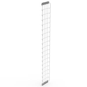 Cable Wiremesh Tray - 100mm - 38u - Zinc Blue Passivated