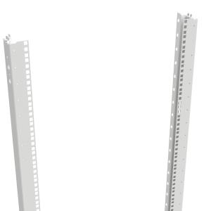 Vertical Mounting Rail 19in -  Airtight - 38u - White