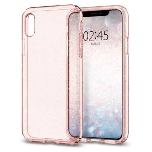 New iPhone 5.8in Case Liquid Crystal Glitter Rose Quartz (ver.2)