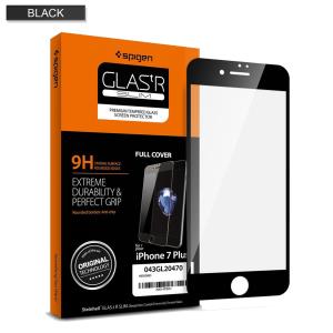 iPhone 7 Plus Screen Protector Full Cover Tempered Glass Black