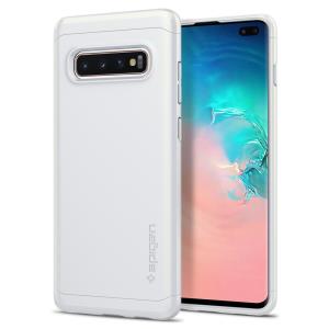 Galaxy S10+ Case Thin Fit Classic White