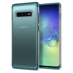 Galaxy S10 Case Neo Hybrid Nc Green Chrome Frame