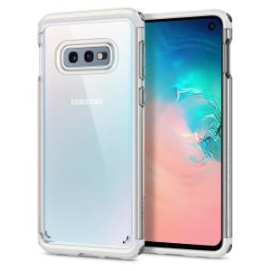 Galaxy S10 E Case Neo Hybrid Nc White Chrome Frame