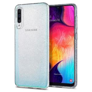 Galaxy A50 Case Liquid Crystal Glitter Crystal Quartz