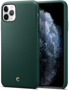 Ciel iPhone 11 Pro Max Basic Leather Forest Green