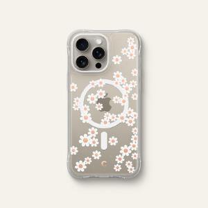 iPhone 15 Pro Case 6.1in Cyrill Cecile Mag White Daisy