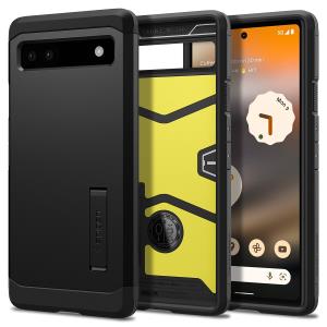 Pixel 6a Case Tough Armor Black