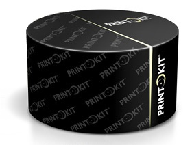 Printokit Matt 40x25mm 2660 Labels/kit (12 Of Box)