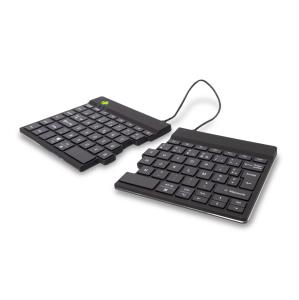 Split Break Keyboard  - Black - Azerty French - Wireless